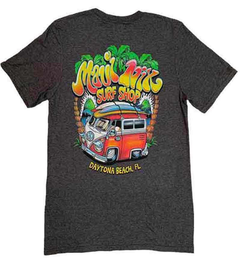 MAUI NIX RETRO BUS SHORT SLEEVE TEE - Maui Nix Surf Shop