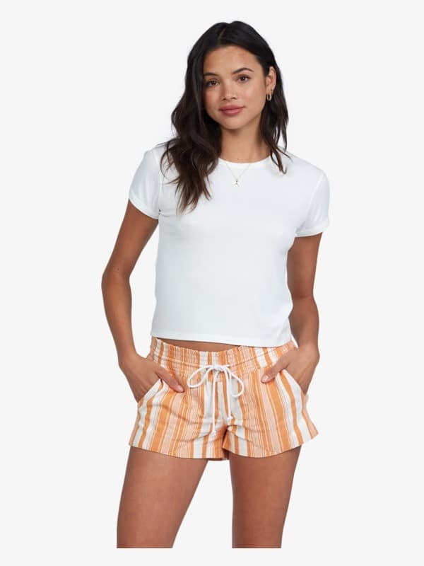 Roxy Oceanside Linen Shorts