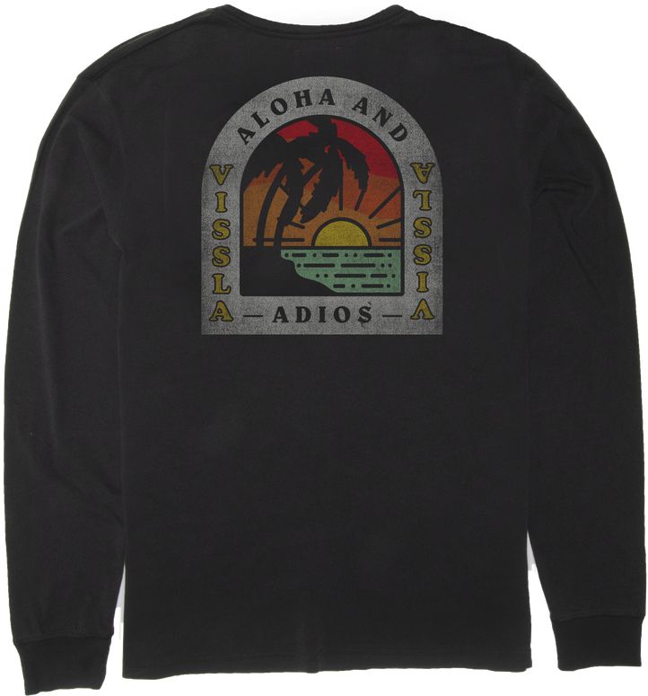 Vissla Men's Adios Sunset Long SleeveTee - Maui Nix Surf Shop