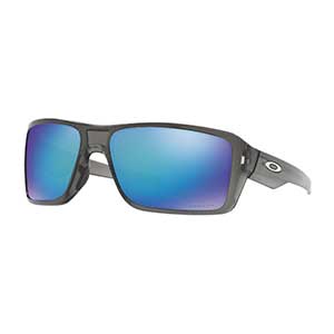 Oakley Double Edge OO9380 Grey Smoke Polarized (Prizm Sapphire Polarized)  Sunglasses for Men