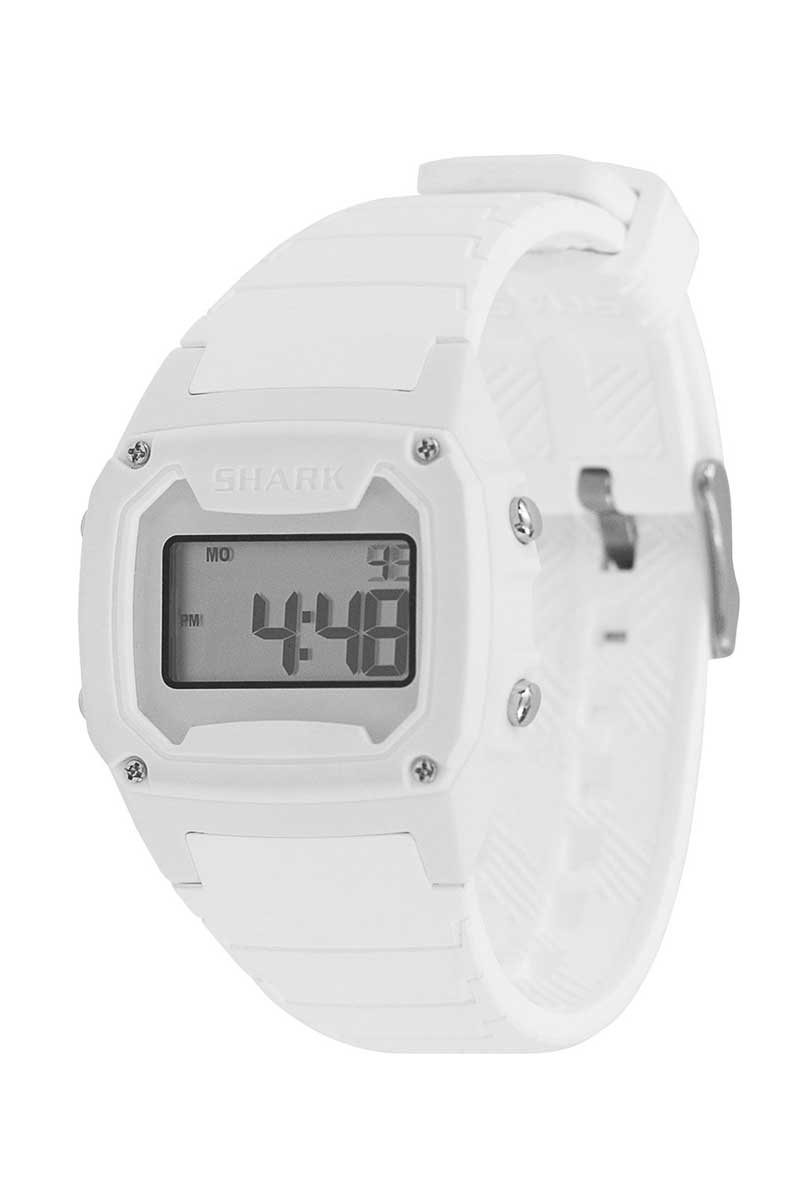 Freestyle Shark Classic White Out Watch Maui Nix Surf Shop