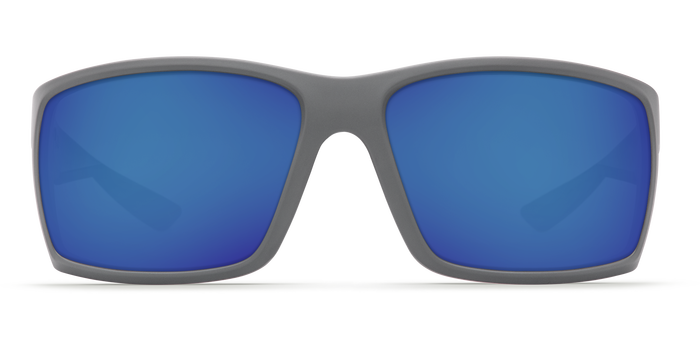 Costa Del Mar Reefton Matte Gray 580G Blue Mirror Sunglasses