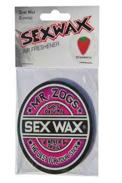  Sex Wax Air Freshener (3-Pack, Strawberry) : Automotive
