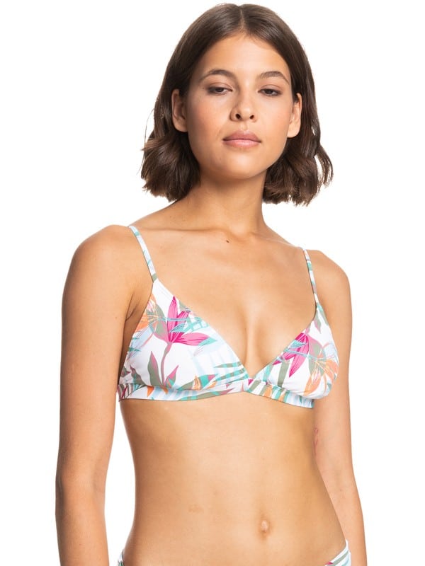Roxy Women's Island In The Sun Triangle Bikini Top - Maui Nix Surf
