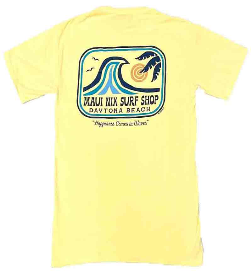 Maui Nix Color Block Wave Tee - Maui Nix Surf Shop
