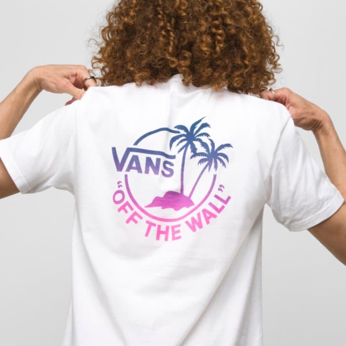 Vans Men\'s CLASSIC MINI Nix Surf T-SHIRT - Shop PALM DUAL Maui